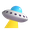 flying saucer emoji